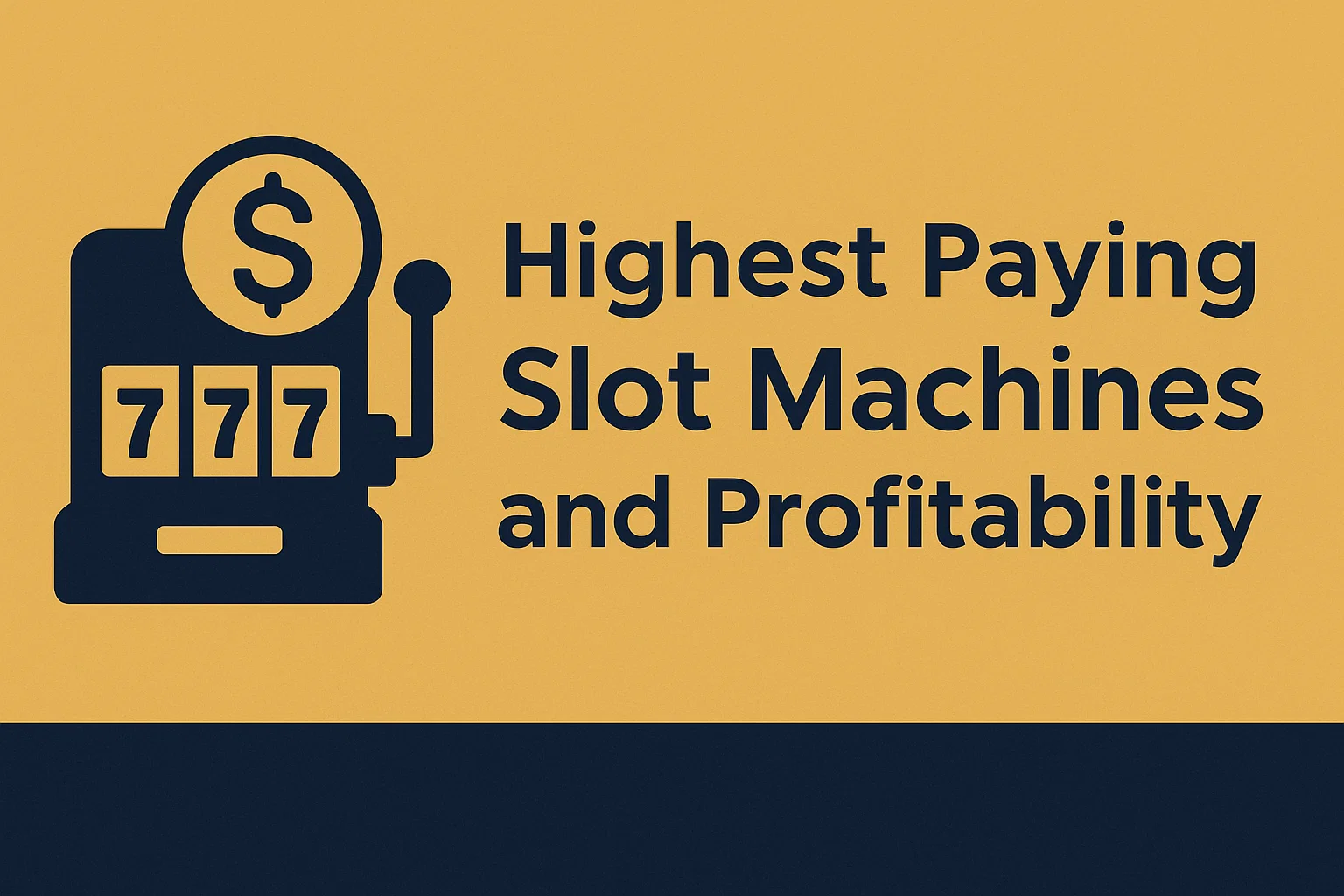 Highest Paying Slot Machines and Profitability